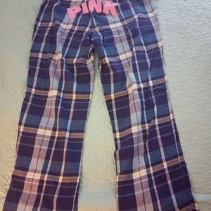 Pink pajama pants